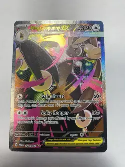 ENGLISH Mega Lopunny EX SIR 128/094 Phantasmal Flames NEAR MINT Pokemon Card - Image 1
