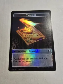 Faerie Dragon Treasure Foil Token - Adventures in the Forgotten Realms (AFR) - Image 2