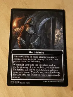 MTG 4x The Initiative / Undercity Token Commander Legends: Baldur's Gate - Image 2