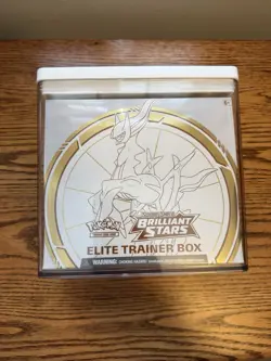 Pokemon TCG Brilliant Stars Elite Trainer Box (ETB) New Sealed See Description - Image 1