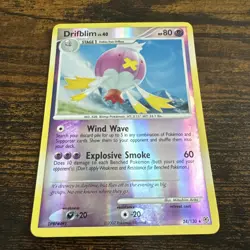 Pokemon Diamond & Pearl Base - Drifblim LV.40 - 24/130 - Reverse Holo - LP/NM - Image 1