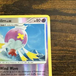 Pokemon Diamond & Pearl Base - Drifblim LV.40 - 24/130 - Reverse Holo - LP/NM - Image 2