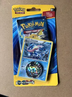 Pokemon XY Evolutions Checklane Blister Booster Pack Greninja 2016 (New Sealed) - Image 1