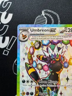 Umbreon 176 & Espeon 175 Pokemon Prismatic Evolutions Figure Collection Promo(2) - Image 4