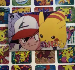 Pokemon Charizard Vintage Pocket Monsters Vending HOLO Prism Sticker 99 Nintendo - Image 1