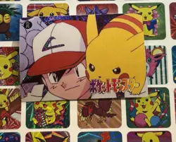 Pokemon Charizard Vintage Pocket Monsters Vending HOLO Prism Sticker 99 Nintendo - Image 2
