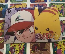 Pokemon Charizard Vintage Pocket Monsters Vending HOLO Prism Sticker 99 Nintendo - Image 3