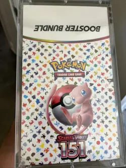 Pokemon Scarlet Violet 151 Booster Bundle Display Factory SEALED with acrylic!!! - Image 1