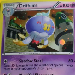 Pokemon TCG 2012 Black Star Promo Drifblim - BW64 - Image 2