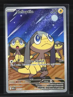 2025 Pokemon Scarlet & Violet Mega Evolution Helioptile #143/132 - Image 1