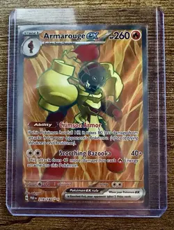 Armarouge ex 218/182 SV04: Paradox Rift Holo Full Art NM Pokemon TCG - Image 1