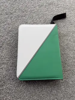 Dacckit TCG Coin Folder Zipped Binder for Pokemon RARE Mint Green - Image 5