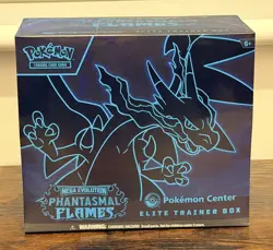 Pokemon TCG Phantasmal Flames Pokemon Centre Elite Trainer Box ETB - Image 1