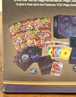 Pokemon TCG Phantasmal Flames Pokemon Centre Elite Trainer Box ETB - Image 5