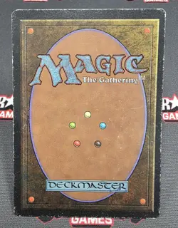 MTG Mijae Djinn- DAMAGED -Arabian Nights Magic the Gathering Card # 042 - Image 2