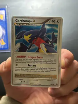 Garchomp LV.X 2008 Majestic Dawn #97 NM 🔥 Rare Holo Pokemon Card - Image 1