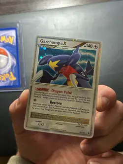 Garchomp LV.X 2008 Majestic Dawn #97 NM 🔥 Rare Holo Pokemon Card - Image 2