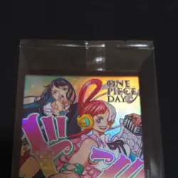 2024 Promo Don !! Card Ado & Uta ONE PIECE Day2 ONE PIECE Card Game Japan Sealed - Image 2