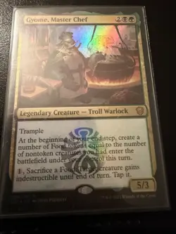 Magic the Gathering Gyome, Master Chef Commander 2021 Foil Card - Image 1