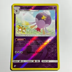 Drifblim 81/236 Rare Reverse Holo Card SM - Unified Minds SM11 Pokemon TCG LP - Image 1