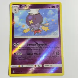 Drifblim 52/156 Uncommon Reverse Holo Card SM - Ultra Prism Pokemon TCG NM - Image 1