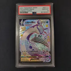 Lapras VMAX #050 Full Art PSA 10 Pokemon TCG Card 2020 Sword & Shield Gem Mint - Image 3