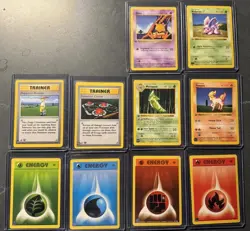 1999 1st Edition Pokemon (Base, Jungle & Fossil) Cards. NM. READ DESCRIPTION - Image 2