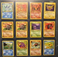 1999 1st Edition Pokemon (Base, Jungle & Fossil) Cards. NM. READ DESCRIPTION - Image 4