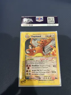Pokemon TCG Skyridge Charizard Crystal 146/144 Secret Holo Rare Card - Image 2