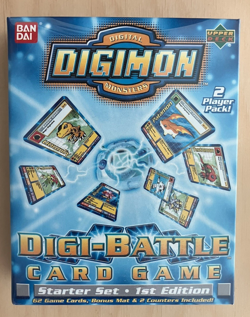 DIGIMON DIGI-BATTLE STARTER SET CARD GAME DECK 1st EDITION ~ FACTORY SEALED MINT - Image 1