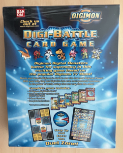 DIGIMON DIGI-BATTLE STARTER SET CARD GAME DECK 1st EDITION ~ FACTORY SEALED MINT - Image 2