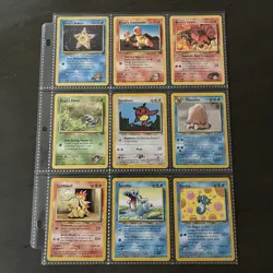 Pokemon Cards Vintage Lot of 63 Wizards of the Coast Commons / Uncommons NM - Image 4