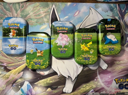 Pokemon GO Mini Tin individuals unsealed - 45+ set cards included - Image 1