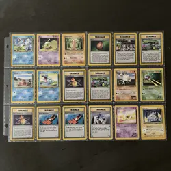 Pokemon Cards Vintage Lot of 97 Wizards of the Coast Commons / Uncommons LP - Image 4