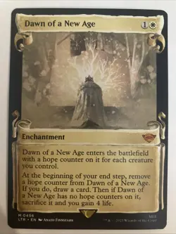 MTG English Dawn of a New Age (Showcase Scrolls) NM 0456 Regular - Image 1