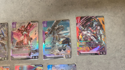 GUNDAM TCG STEEL REQUIEM GDO3 CARDS LR & R+ Lot of 11 EXIA EIN FLAG MESSALA IBO - Image 3