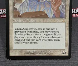 MTG Academy Rector- DAMAGED -Urza's Destiny Magic the Gathering Card # 001 - Image 4