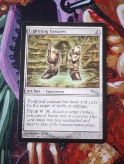 Lightning Greaves - MTG - Mirrodin - MRD - LP - Image 1