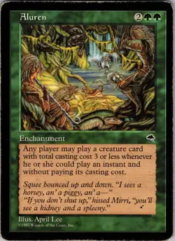 Aluren Tempest Rare MP Magic: The Gathering 213 Normal - Image 1