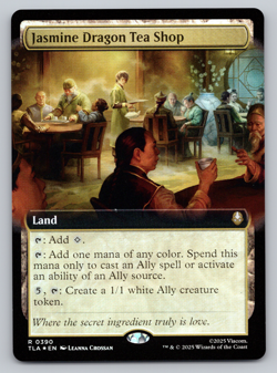 Jasmine Dragon Tea Shop FOIL Borderless- MTG Avatar: The Last Airbender TLA - Image 1