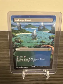 Yavimaya Coast NM Borderless Dominaria United - Image 1