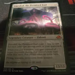 WOTC MTG Eldritch Moon Emrakul Promised End (MR) NM - Image 1