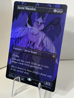 Faerie Macabre ** FOIL BORDERLESS ** Special Guest: Lorwyn Eclipsed - NM MTG - Image 4