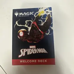 NYCC 2025 MTG Magic The Gathering Green Welcome Deck Spider-Man Miles Welcome - Image 1