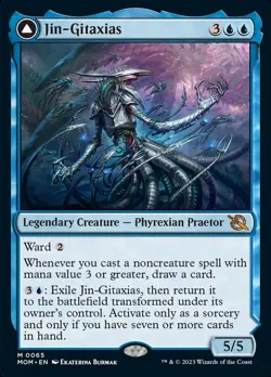 Jin-Gitaxias // The Great Synthesis [March of the Machine] Magic MTG - Image 1
