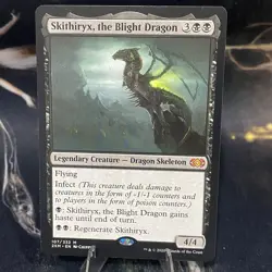 Magic The Gathering - Skithiryx, the Blight Dragon - Double Masters - MTG - NM - Image 1