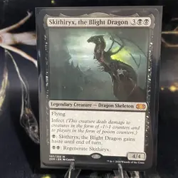 Magic The Gathering - Skithiryx, the Blight Dragon - Double Masters - MTG - NM - Image 3
