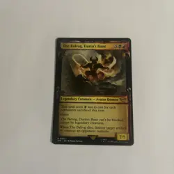 MTG The Balrog, Durin's Bane 646 Rare Showcase Scrolls The Lord of the Rings - Image 1