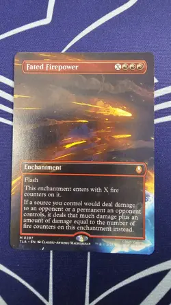 Fated Firepower (Borderless) Avatar: The Last Airbender Regular # 297 - Image 1