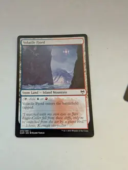 Volatile Fjord Kaldheim Regular MTG - Image 1